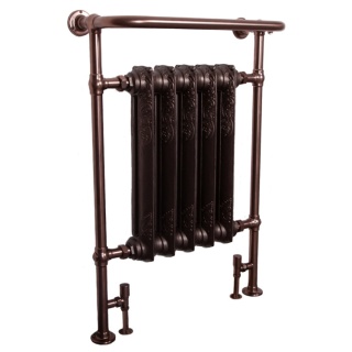 Wilsford Heated Towel Rail Brushed Bronze